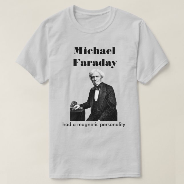Michael Faraday T-Shirt (Design vorne)