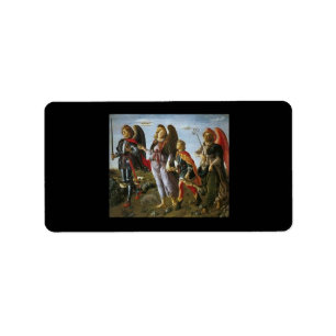 Michael, Gabriel, Raphael mit Tobias Adressaufkleber