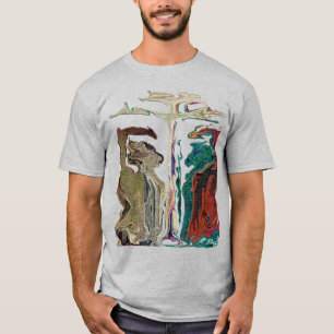"Michael gegen Satan" durch Michael Crozz T-Shirt