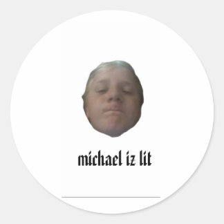 michael iz lit Aufkleber