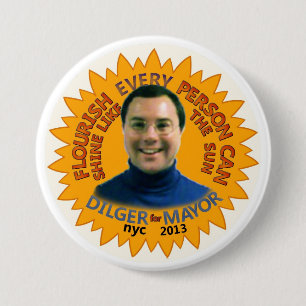 Michael J. Dilger für NYC Bürgermeister 2013 Button