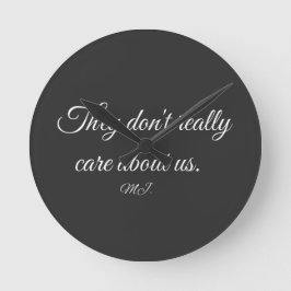 Michael Jackson lyrics  Runde Wanduhr