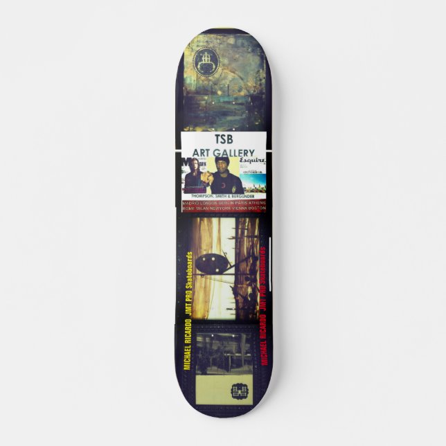 MICHAEL RICARDO 7 3/4" Skateboard Deck (Vorne)