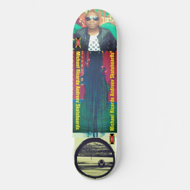 MICHAEL RICARDO 8 1/4" Skateboard Deck (Vorderseite)