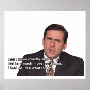 Michael Scott Poster