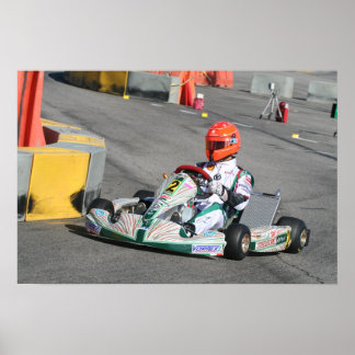 Michael Scumacher Supernats in Vegas Poster