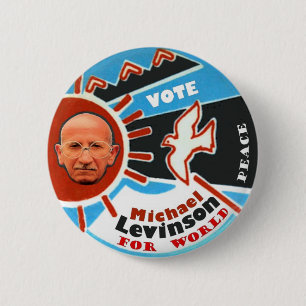 Michael Stephen Levinson für Präsidenten 2012 Button