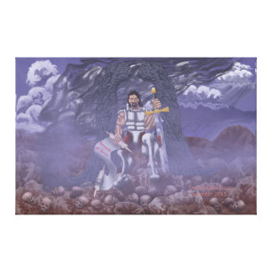 Michael Stretched Canvas Print von Archangel Warri Leinwanddruck