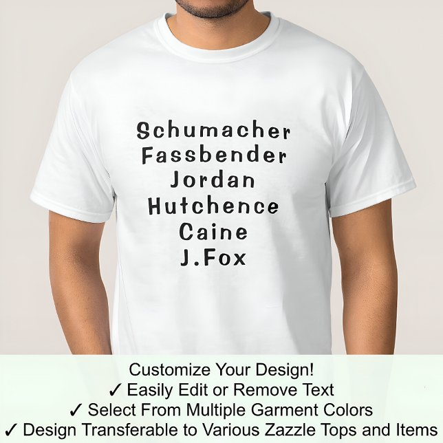 Michael T-Shirt vollständig benutzerdefinierte Nam (Von Creator hochgeladen)