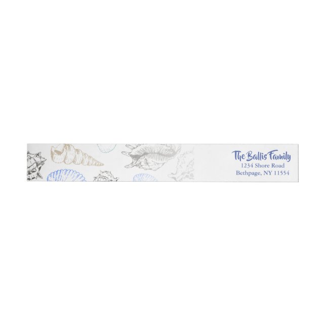 Michael Wrap rund um das Adresslabel (Person)