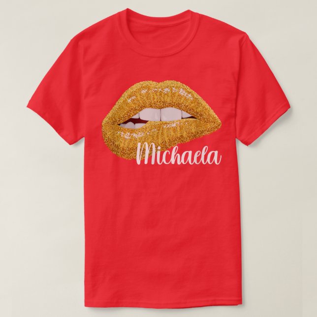 Michaela Vorname Geschenk  T-Shirt (Design vorne)