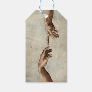 Michaelangelo gibt Schöpfung Adam God Geschenkanhänger