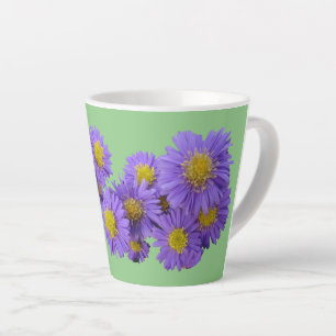 Michaelmas Daisy Cust. Grüne Latte-Tasse Milchtasse