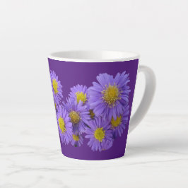 Michaelmas Daisy Cust Lila Latte Tasse