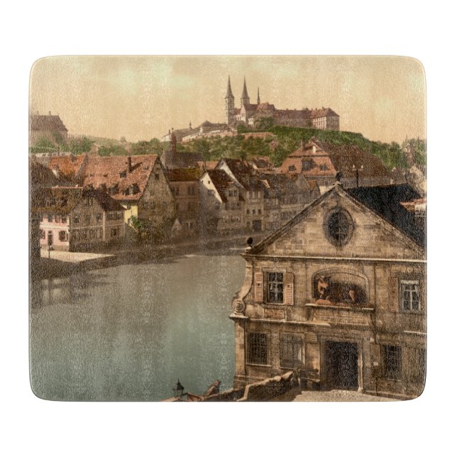 Michaelsberg Abtei, Bamberg, Bayern, Deutschland Schneidebrett (Vorderseite)