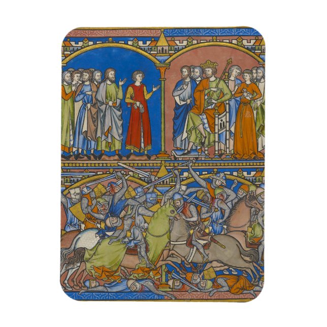 Michal's Dowry, ein blutiger Kampf Magnet (Vertikal)