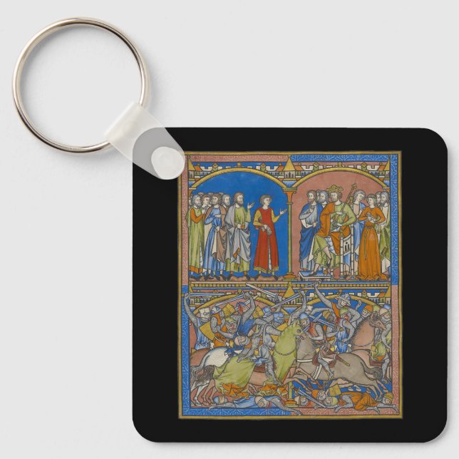 Michal's Dowry, ein blutiger Kampf Schlüsselanhänger (Vorderseite)