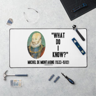 Michel de Montaigne Que sais-je? Devis