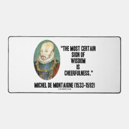 Michel de Montaigne Signe De Sagesse Gentillesse