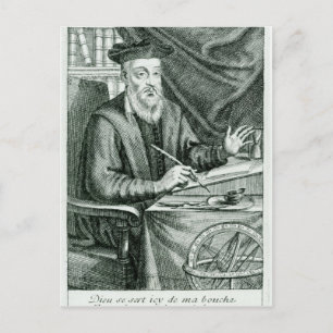 Michel de Nostredame Postkarte