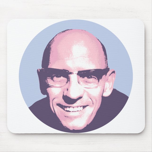 Michel Foucault Mousepad (Vorne)