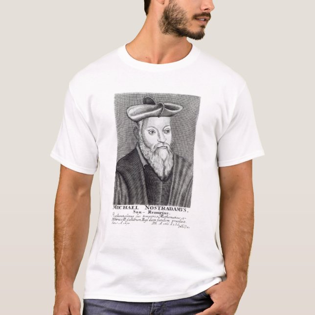 Michel Nostradamus T-Shirt (Vorderseite)