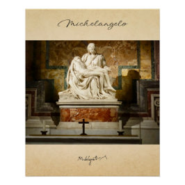 Michelangelo Artist Renaissance | Pieta | Poster