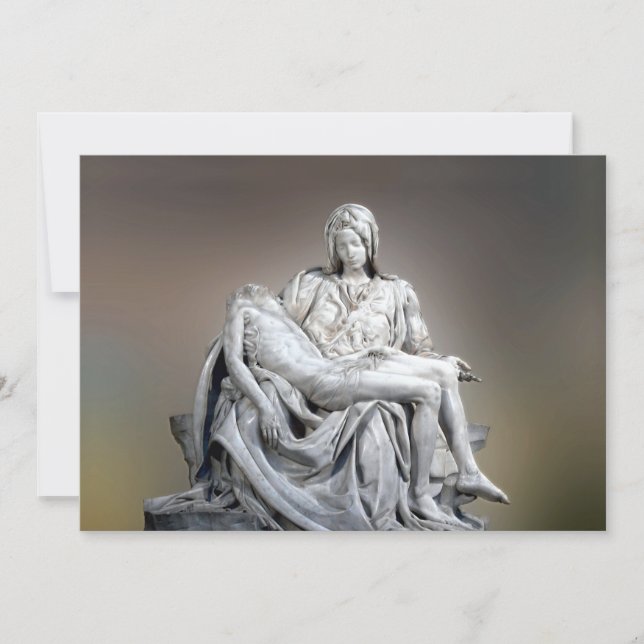 Michelangelo - Die Pieta (Vorderseite)