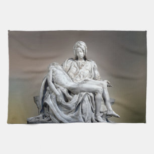 Michelangelo - Die Pieta Geschirrtuch