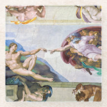 Michelangelo - Gründung von Adam, Sixtinische Kape