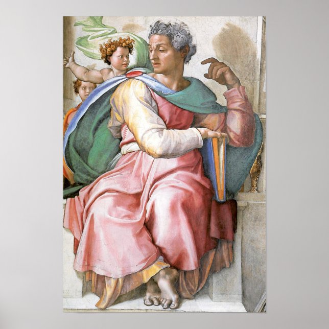 Michelangelo-Isaiah Poster (Vorne)