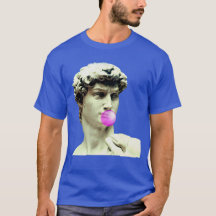 Michelangelo Kaugummi-Statue lustig