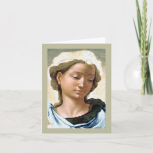 Michelangelo Madonna and Child Christmas Card Karte