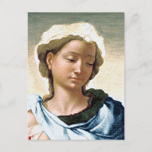 Michelangelo Madonna and Child Christmas Card Postkarte