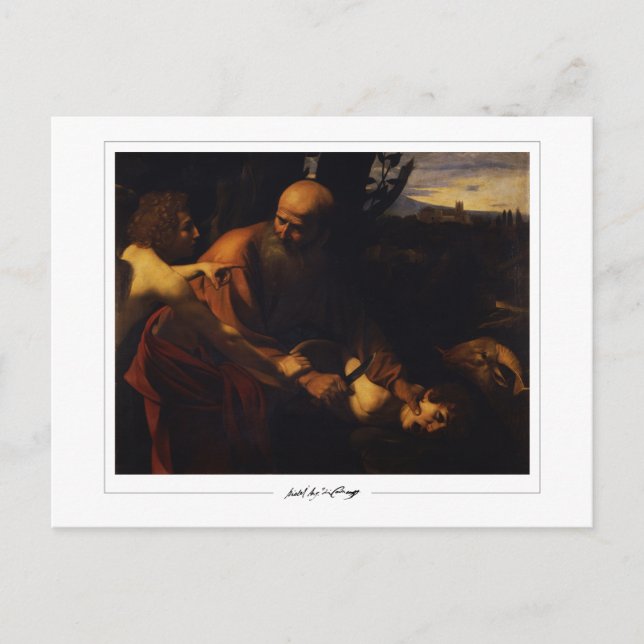 Michelangelo Merisi da Caravaggio #12 - Kunstkunst Postkarte (Vorderseite)