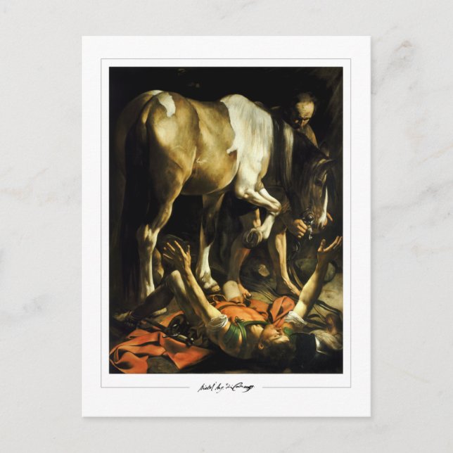 Michelangelo Merisi da Caravaggio #13 - Kunstkunst Postkarte (Vorderseite)