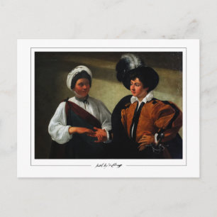 Michelangelo Merisi da Caravaggio #82 - Kunstkunst Postkarte