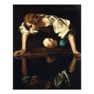 Michelangelo Merisi da Caravaggio "Narcissus" Fotodruck