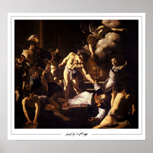 Michelangelo Merisi da Caravaggio Zedign Art Poste Poster (Vorne)