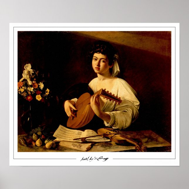 Michelangelo Merisi da Caravaggio Zedign Art Poste Poster (Vorne)