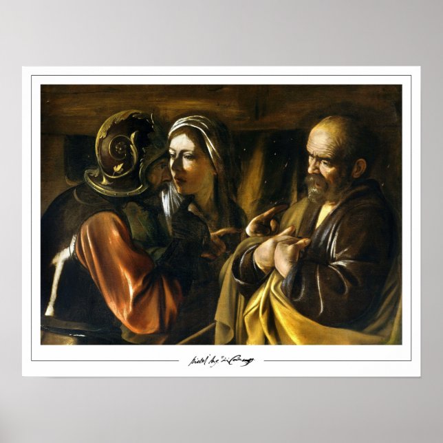 Michelangelo Merisi da Caravaggio Zedign Art Poste Poster (Vorne)