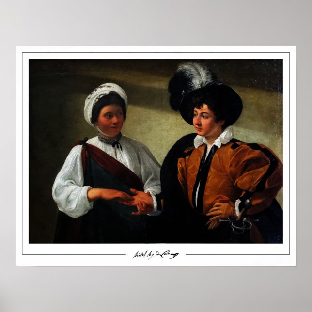 Michelangelo Merisi da Caravaggio Zedign Art Poste Poster (Vorne)