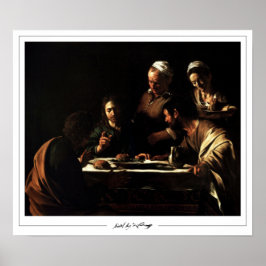 Michelangelo Merisi da Caravaggio Zedign Art Poste Poster