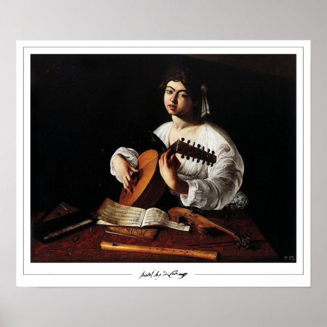 Michelangelo Merisi da Caravaggio Zedign Art Poste Poster (Vorne)