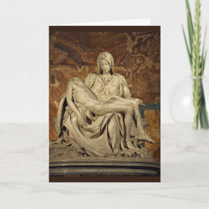 MICHELANGELO PIETÀ-KARTE FEIERTAGSKARTE