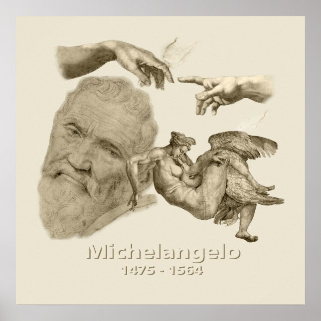 Michelangelo Poster (Vorne)