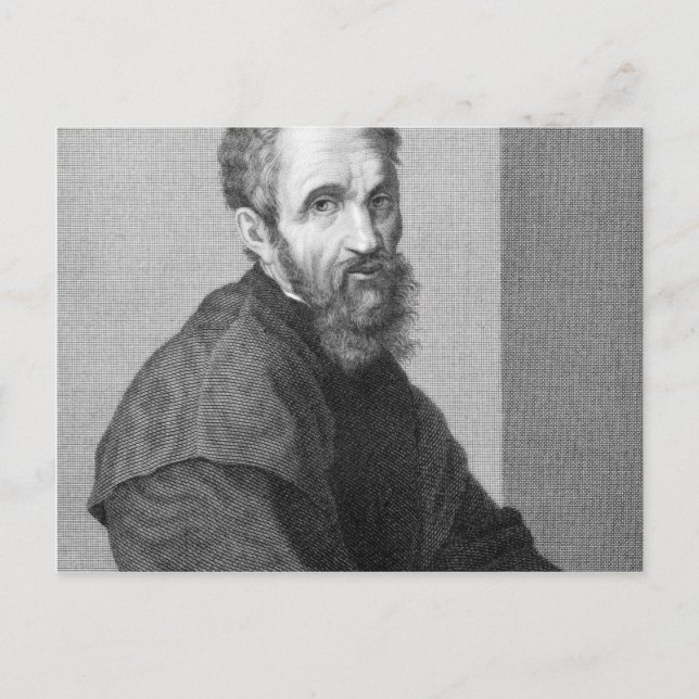 Michelangelo Postkarte (Vorderseite)
