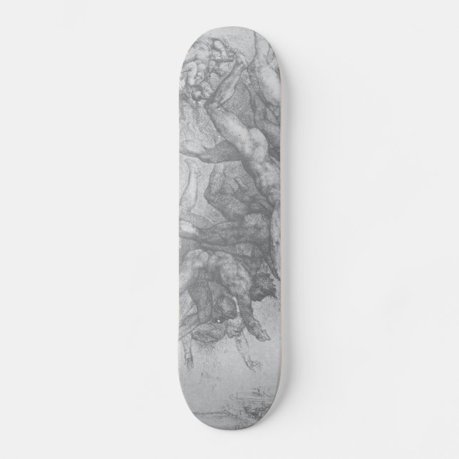 Michelangelo-Renaissance-Kunst Skateboard (Vorderseite)