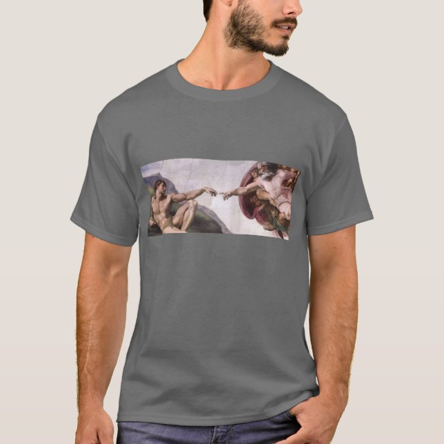 Michelangelo-Renaissance-Kunst T-Shirt (Vorderseite)