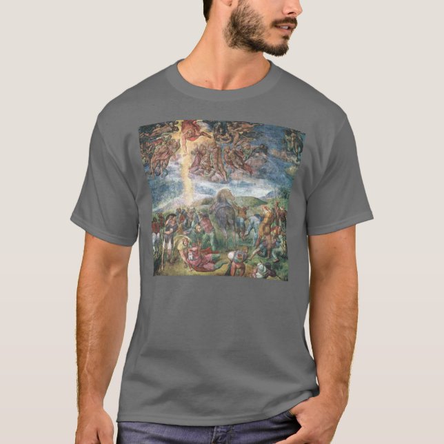 Michelangelo-Renaissance-Kunst T-Shirt (Vorderseite)